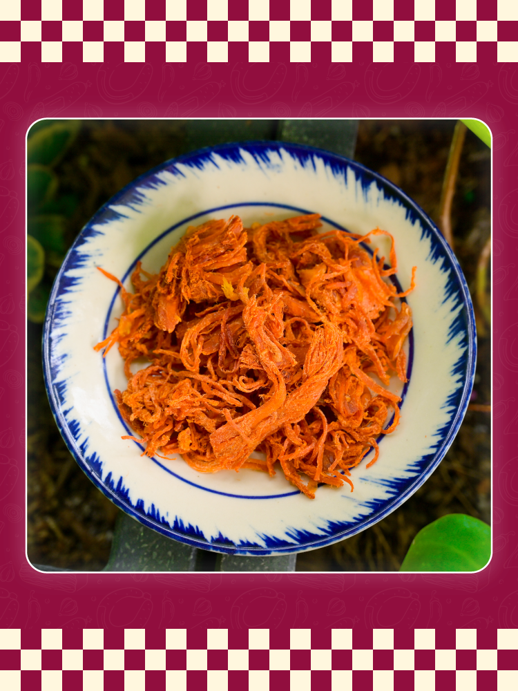 5 spice dried pork